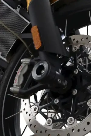Authentiek R&G FP0247BK Voorvork Valdoppen Triumph Scrambler 1200 XE 19-