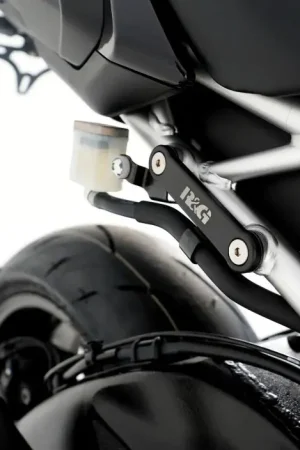 R&G BLP0112BK Voetsteunafdekplaat Zwart Set Kawasaki ZX-25R 20- Seizoensaanbieding