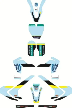 Gecertificeerd Husqvarna Factory Graphics Kit