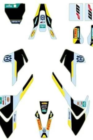 Gratis Verzending Husqvarna Factory Graphics Kit