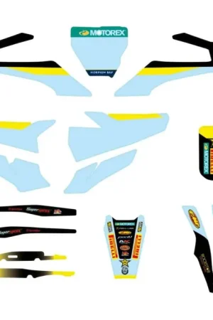 Topkwaliteit Husqvarna Rockstar Graphics Kit