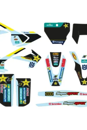 Bestel Nu Husqvarna Rockstar Graphics Kit