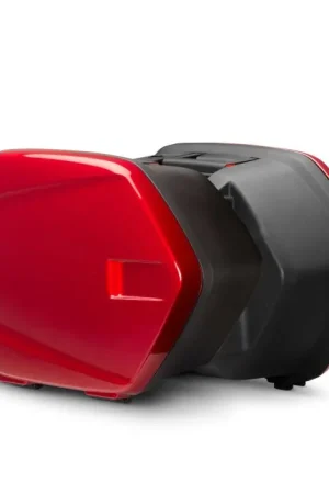 Yamaha Touring-zijkoffer rechts 20 liter Radical Red Tracer 700 / Tracer 900 (GT) Snelle Levering