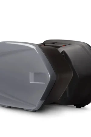 Budget Yamaha Touring-zijkoffer links 20 liter Nimbus Grey