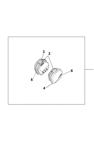 Honda Rechter Zijkoffer Compleet XL 1000 V Varadero (03-06) Gratis Retour