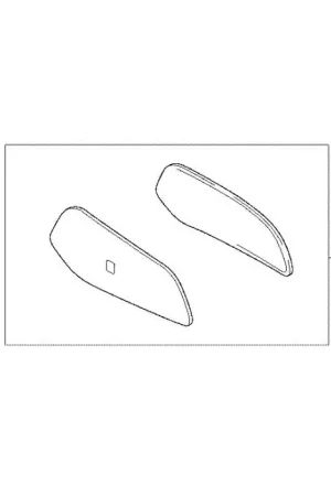 Limited Edition Honda Paneel Set Zijkoffer Barley Yellow Metallic XL 1000 V Varadero (09-10)