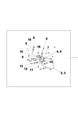 Honda Leren Zadeltas Houder Set VTX 1300 S (07) Luxe