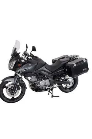 SW-Motech Koffersysteem Trax Evo Zilver 45/45L Suzuki V-Strom 1000 / Kawasaki KLV 1001 Aanbieding