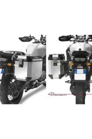 GIVI PL2119CAM Zijkofferrek Trekker Outback Yamaha XT1200Z/ZE S.T. (10-19) Professioneel