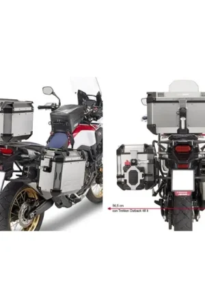 Beperkte Voorraad GIVI PL1144CAM Zijkofferrek Trekker Outback Honda CRF1000L A.T. (16-17)