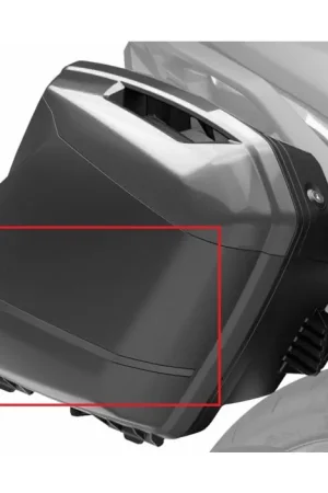 Kawasaki Zijkoffer Deco Strepen Grijs Ninja H2 SX/SE / Z 1000 SX Topkwaliteit