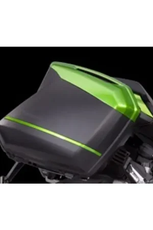 Kawasaki Zijkoffer Deco Strepen Geel Versys 650 (15-16) Flitsaanbieding