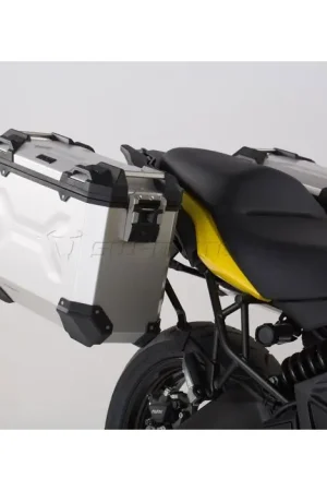 SW-Motech Koffersysteem Trax Adventure Zilver 37/37L Kawasaki Versys 650 (15-) Actieprijs
