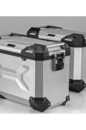 Snelle Levering SW-Motech Koffersysteem Trax Adventure Zilver 45/45L Honda VFR 800 X Crossrunner
