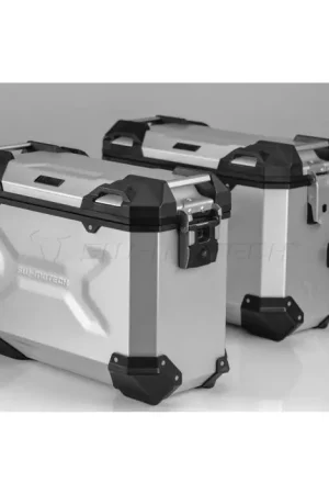 Finale Uitverkoop SW-Motech Koffersysteem Trax Adventure Zilver 37/37L Yamaha Tracer 700 (16-)