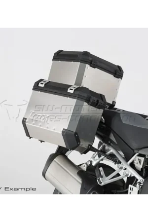 SW-Motech Koffersysteem Trax Evo Zwart 45/45L Suzuki V-Strom 1000 (14-) Op = Op