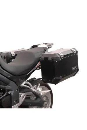 SW-Motech Koffersysteem Trax Evo Zwart 45/37L Triumph Tiger 1200 (12-) Hoge Kwaliteit