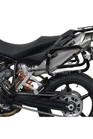 SW-Motech Koffersysteem Trax Adventure Zilver 45/45L KTM 990 SM/SM-T/SM-R/950 SM Topkwaliteit