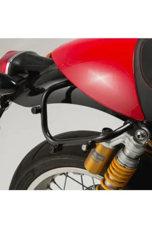 Topkwaliteit SW-Motech Legend Gear Zijtasdrager Links Triumph Thruxton 1200 (16-)