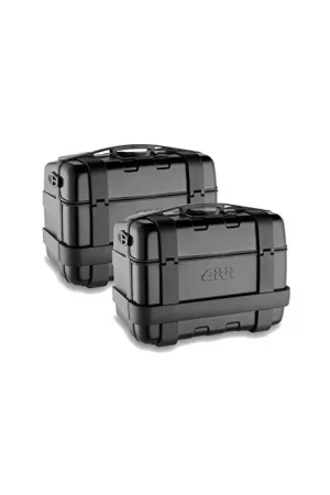 Exclusieve Aanbieding GIVI TRK46BPACK2 Zijkoffer Set Monokey 46L Trekker Zwart