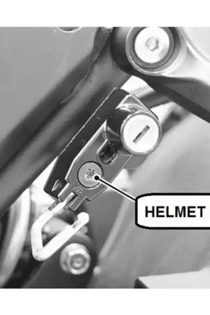 Kawasaki Helm Slot Set Ninja 650 / Z 650 (17-) Weekendaanbieding