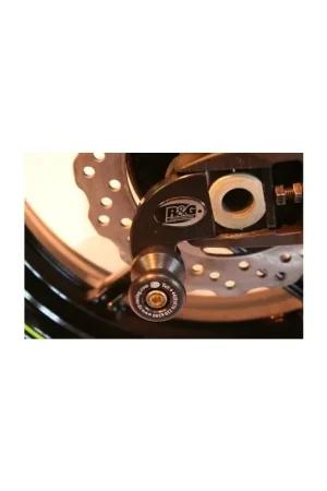 Premium R&G CR0029BK Cotton Reels Bobbins Offset Zwart Kawasaki ZX6R 09