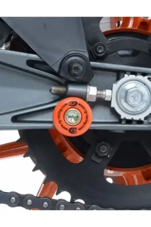 Laatste Kans R&G CR0005OR Cotton Reels Bobbins M10 Oranje Kawasaki Z750 ZX10R