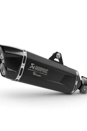 Yamaha Akrapovic Slip-on Uitlaat Zwart Tenere 700 Seizoensaanbieding