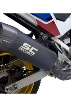 Geld-Terug-Garantie Honda SC-Project Uitlaatdemper Matt Black