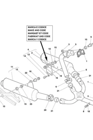 Betrouwbaar Ducati Horizontal Exhaust Pipe