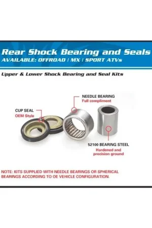 All Balls Schokdemper Lager Set 29-1015 Gratis Retour