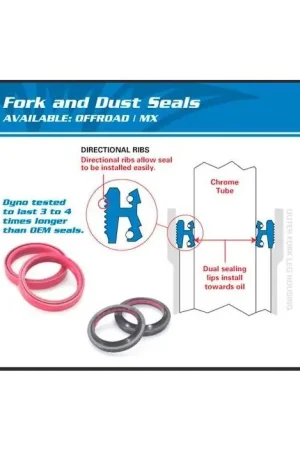 Betaalbaar All Balls Voorvorkkeerring Set 55-141 35X46X11