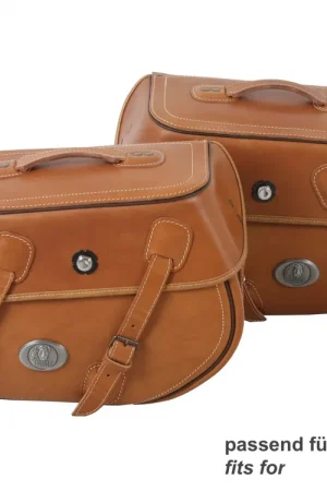 Hepco en Becker Buffalo Brown C-Bow zijtassen Nieuwe Collectie
