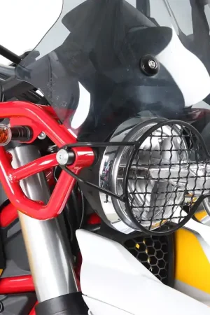 Hepco en Becker koplamp bescherming Moto Guzzi V85 TT (2019-2023) Nieuwe Collectie