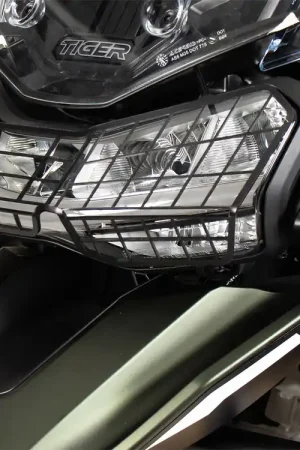 Uitverkoop Hepco en Becker koplamp bescherming Triumph Tiger 1200 GT / Rally Explorer