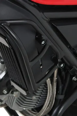 Op = Op Hepco en Becker radiator valbeugels Ducati Scrambler 800 2015-2018