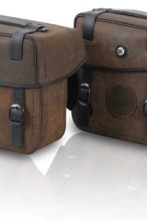 Voordeelprijs Hepco en Becker rugged Brown C-Bow zijtassen