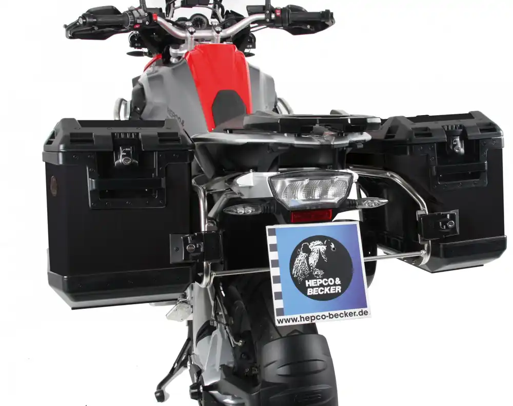 Hepco en Becker zijkoffers BMW R1200GS 2013-2018 Cutout Uitverkoop