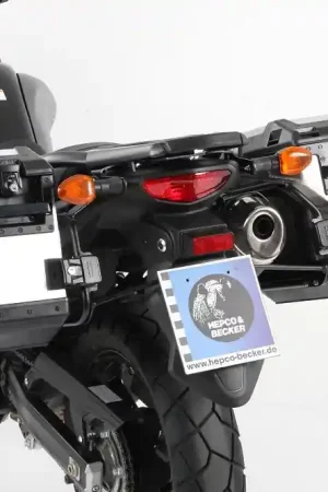 Hepco en Becker zijkoffers Suzuki DL 650 V-Strom 2012-2016 cutout Gereduceerde Prijs