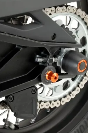 Puig PHB19 achterzijde as valdoppen KTM 1290 Super Adventure Authentiek