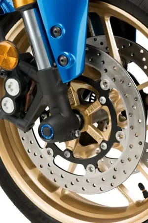 Puig PHB19 voorzijde as valdoppen Yamaha MT09 / Tracer 9 / XSR900 / GP Weekendaanbieding