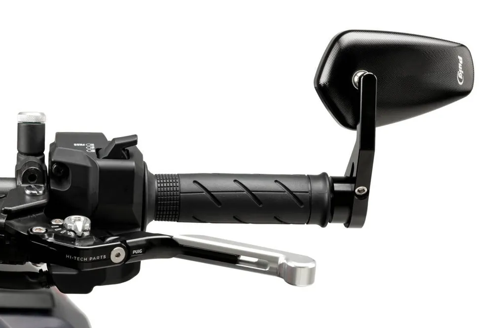 Z Puig bar end spiegel Bond zwart Nieuw Model