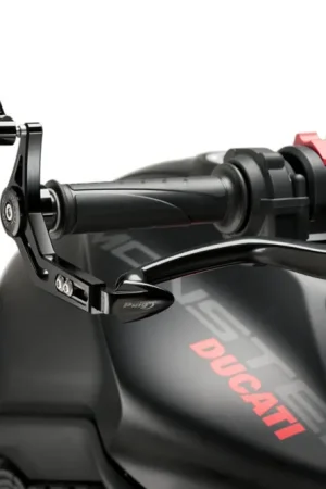 Z Puig bar end spiegel Pro met remhendel protector Wereldwijde Verzending