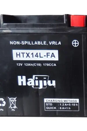 Nieuwe Collectie Can-Am Ryker Haijiu Accu 12V 12AH