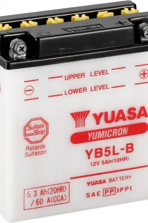 YUASA - YB5L-B - Batteries - DRY CHARGED Nieuw Model