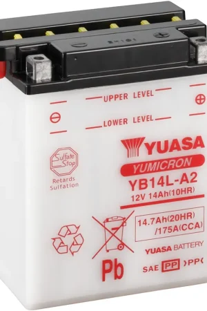 Handgemaakt YUASA - YB14L-A2 - Batteries - DRY CHARGED