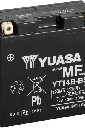 YUASA - YT14B (WC) - Batteries - WET CHARGED Rechtstreeks Van De Fabrikant