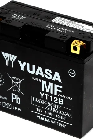 Op = Op YUASA - YT12B(WC) - Batteries - WET CHARGED