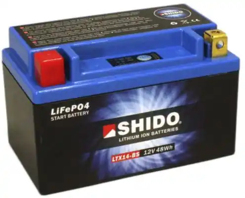 SHIDO - LTX14-BS - Batteries - Lithium Ion Beperkt Aanbod