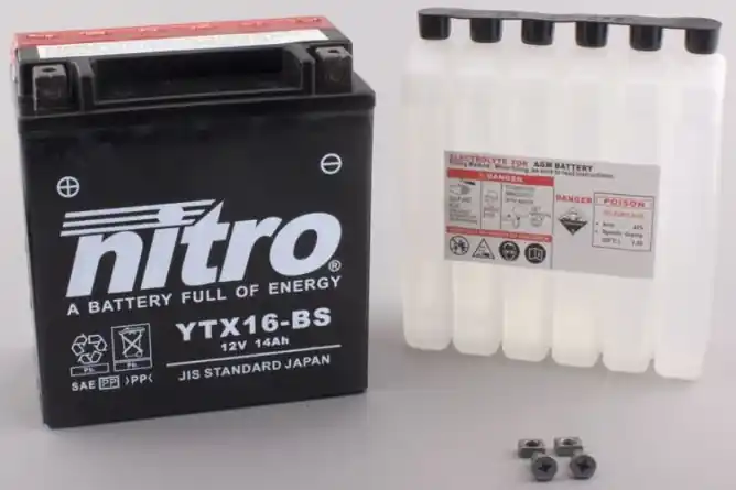 NITRO - NTX16-BS (CP) - Batteries - COMBIPACK EU2019/1148 Gereduceerde Prijs